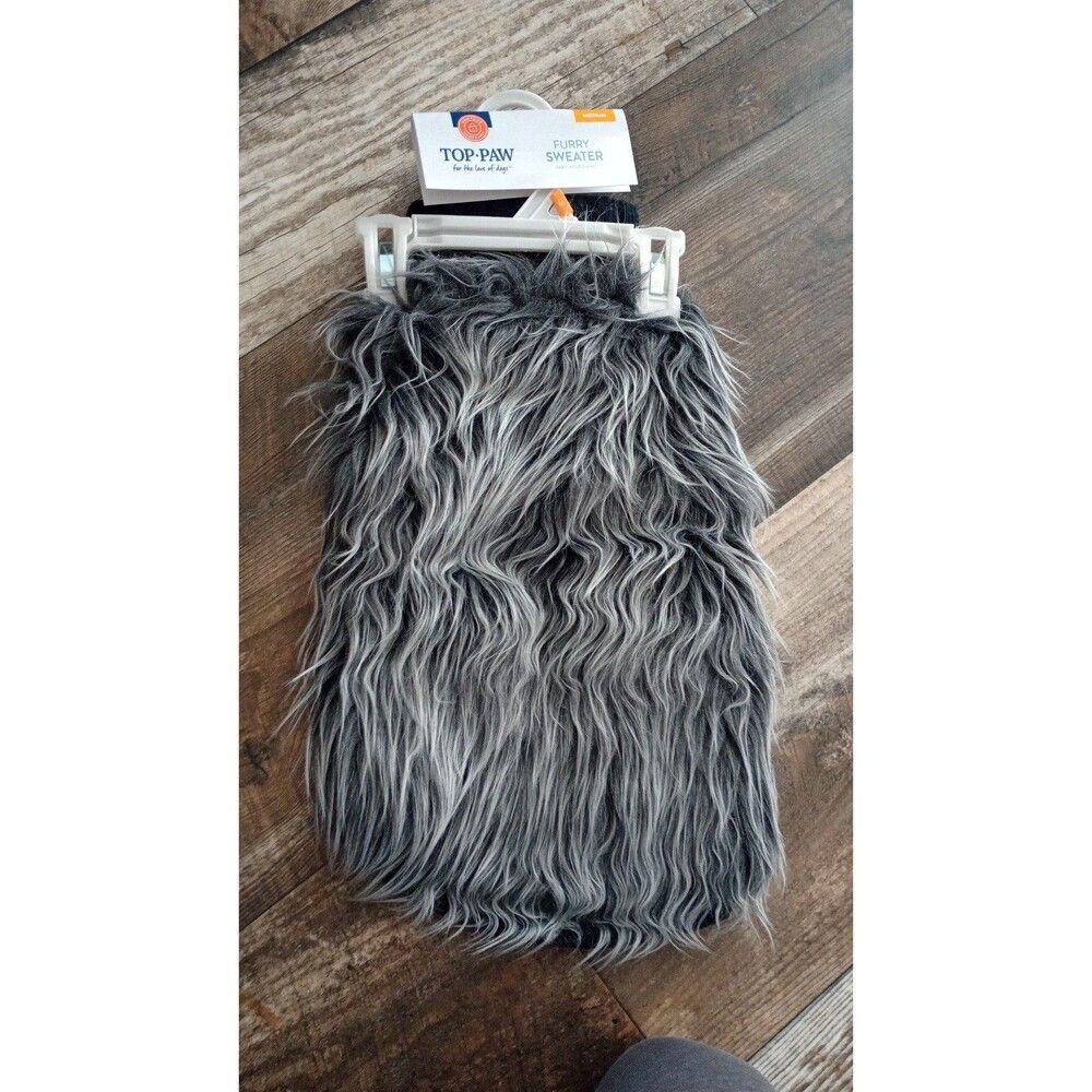NWT Top Paw Furry Dog Sweater, Size Medium